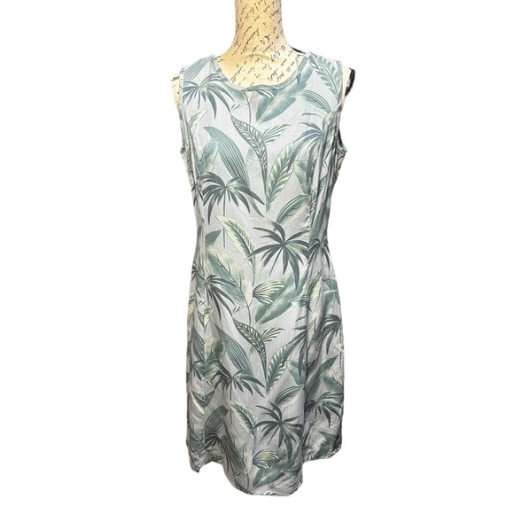 Tommy Bahama Dresses & Skirts - Tommy Bahama Light Blue and Green Dress Size 8
